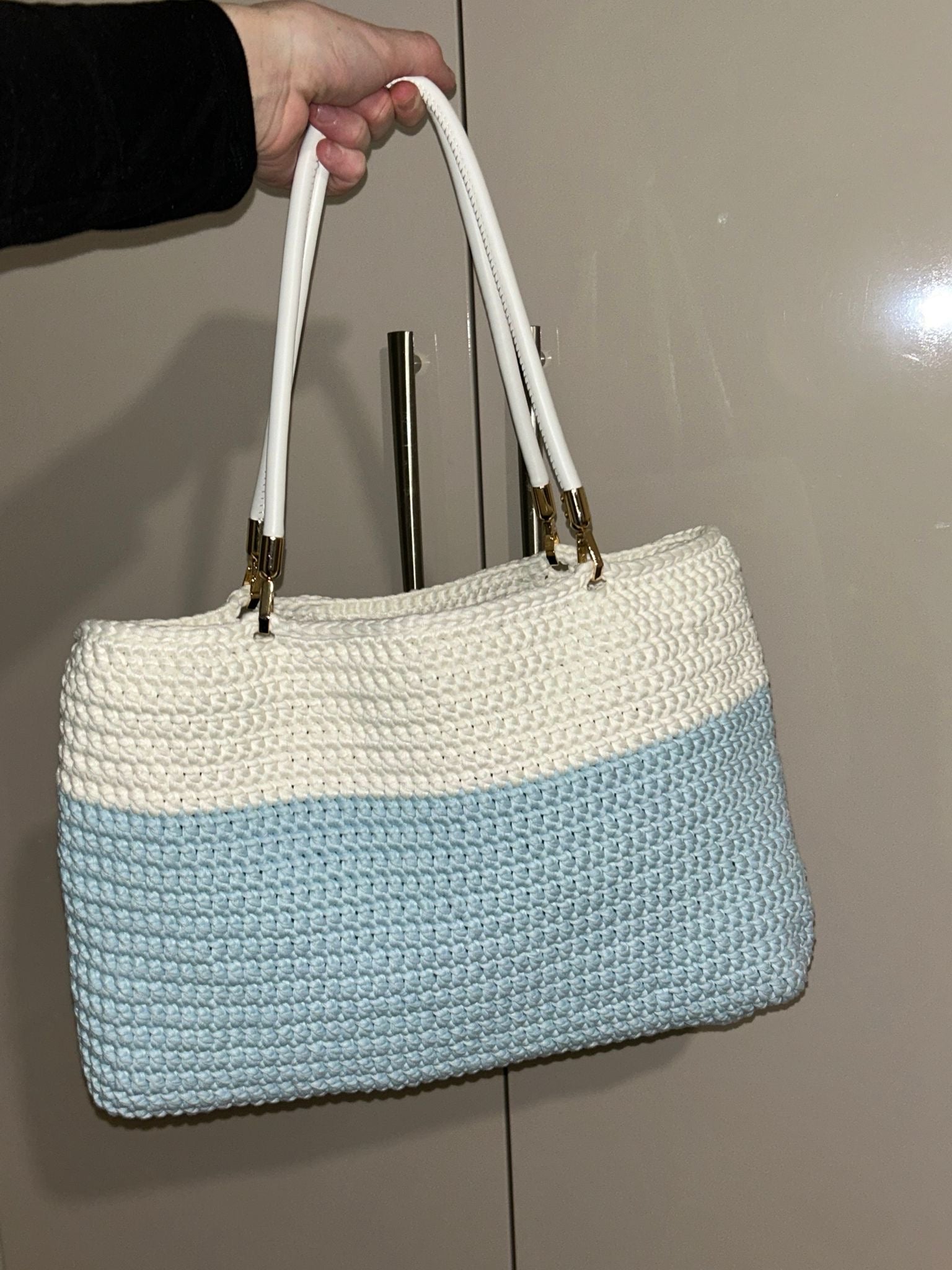 Hand-Crocheted Bible Study Bag – Large Organised Bible Tote with Compartments