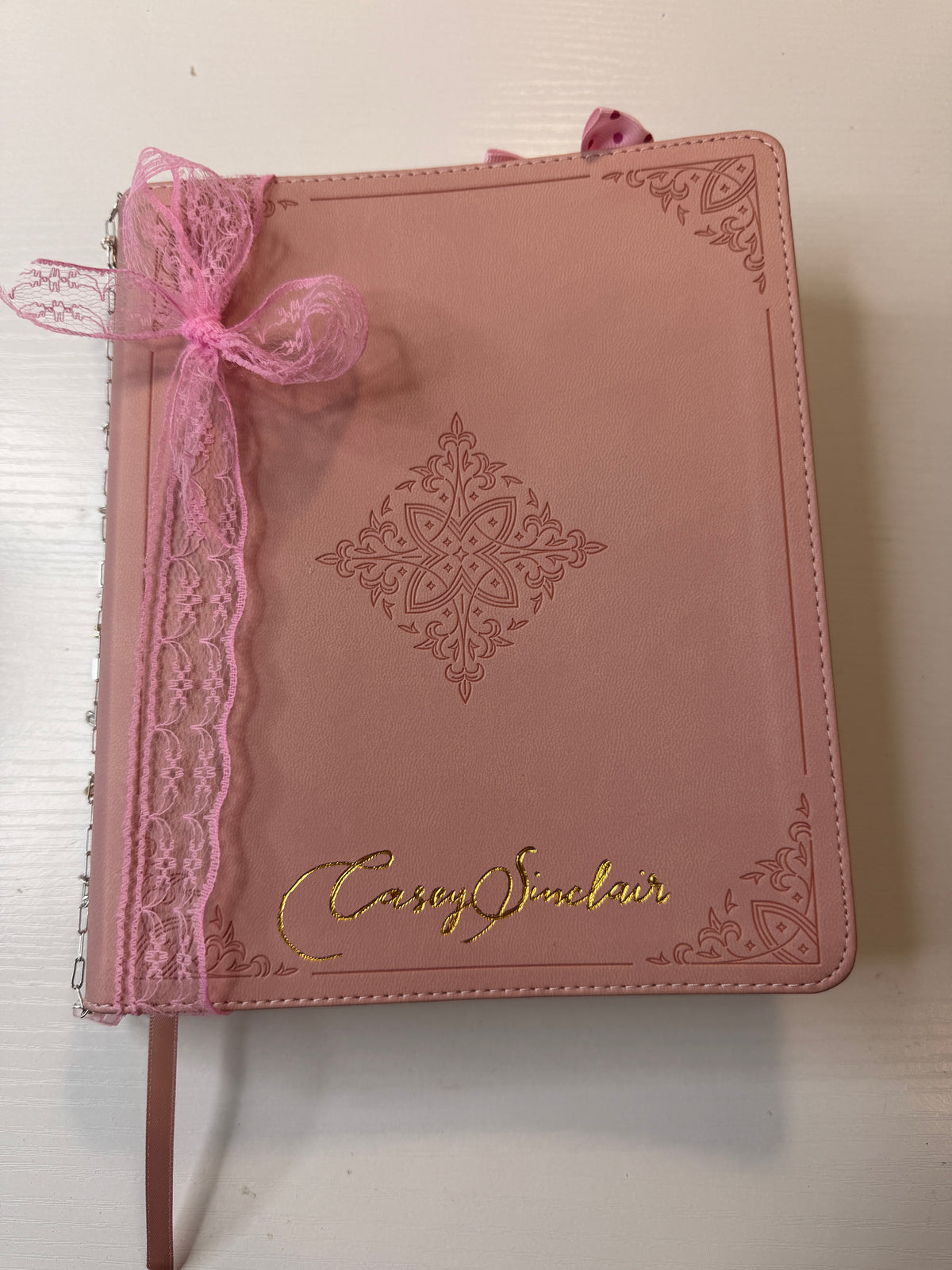 Gold Foil Name Engraving – Personalised Bible Cover Add-On