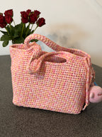 Hand-Crocheted Bible Study Bag – Large Organised Bible Tote with Compartments