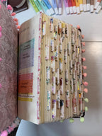 Fully Loaded ESV Interleaved Journaling Bible – Mahogany | Book Summaries, Study Tip-Ins & Embroidered Floral Cover | Ready to Ship